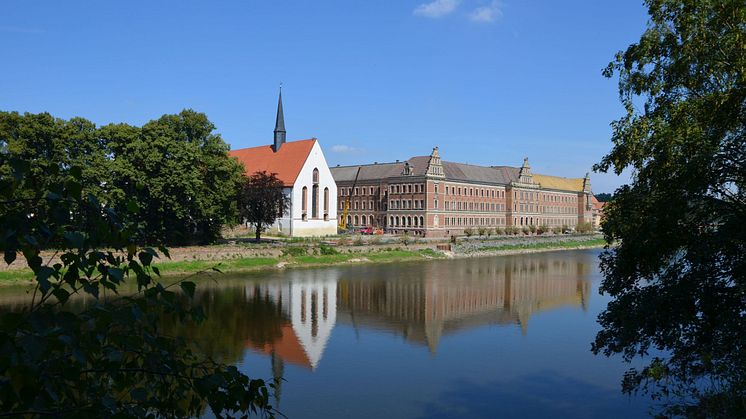 Blick von der Mulde auf Grimma - Foto: Andreas Schmidt