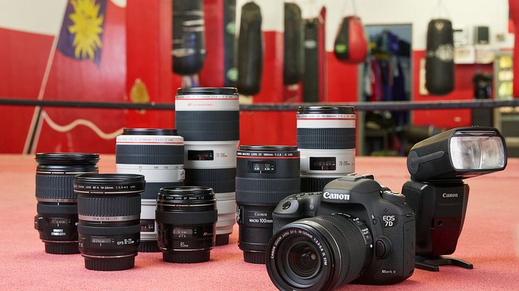 EOS 7D MII Ambient with Lenses 1