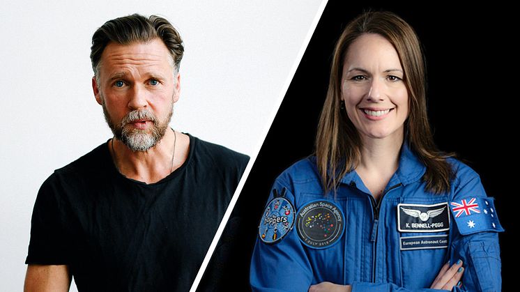 16:9 Christopher Wagelin och Katherine Bennell-Pegg tilldelas utmärkelsen Årets alumn vid Luleå tekniska universitet.