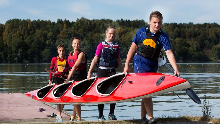 2,5 millioner til padling