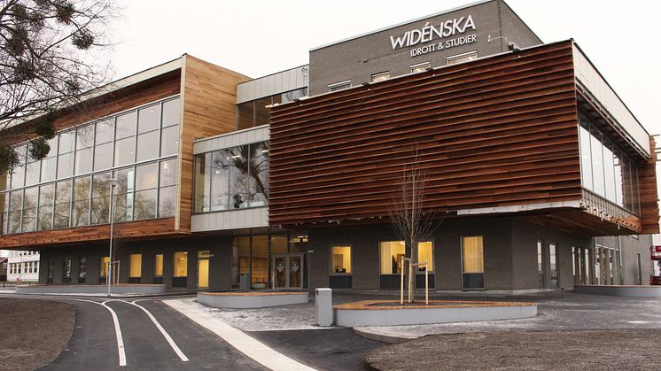 Widénska gymnasiet i nya lokaler på Vasagatan 56