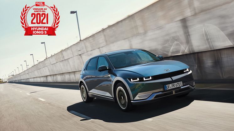 IONIQ 5 är utsedd till Årets Bil 2021 av Auto Motor & Sport.