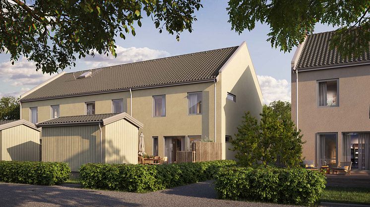 OBOS först ut med säljstart av nya bostäder i Vellinge Parkby