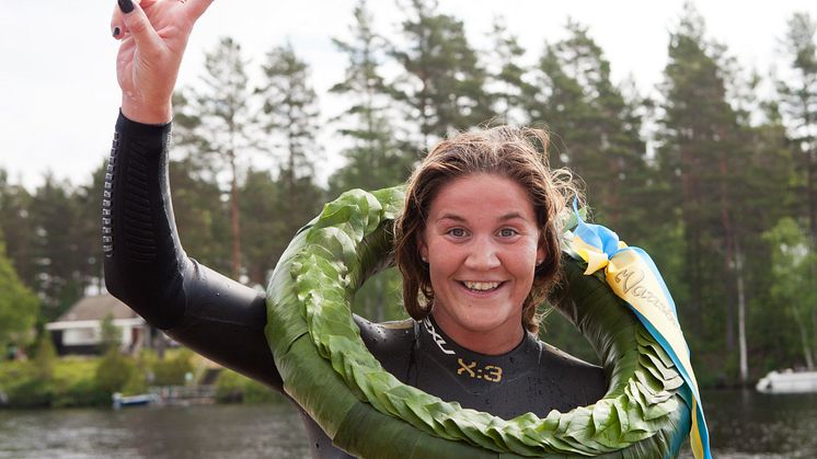 Annie Thorén äntligen överst på pallen