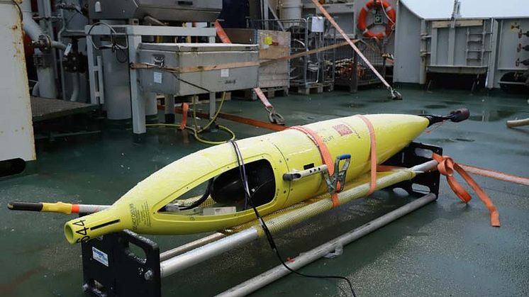 Seaglider ombord FF Kronprins Haakon