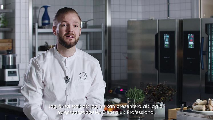Sebastian Gibrand Electrolux Professional ambassadör