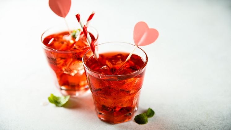 Bluewater water purifiers help users create great tasting mocktails using water as pure as nature intended for a super Valentines Day boost