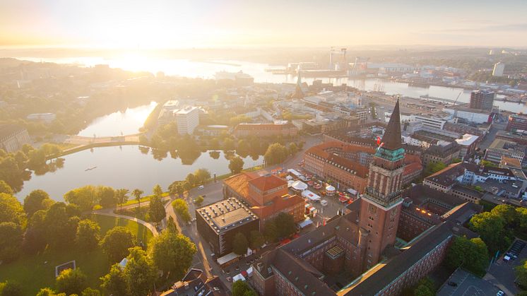 Die Landeshauptstadt Kiel ist die einzige deutsche Großstadtmetropole direkt am Meer