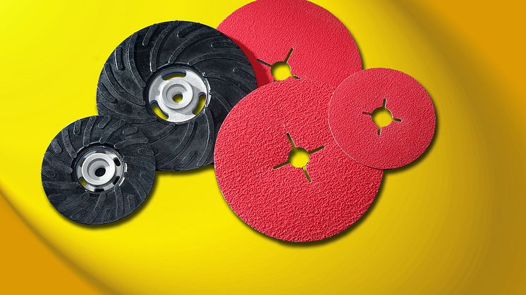 Nya fiberrondeller ger effektivare slipning - Produkt 1