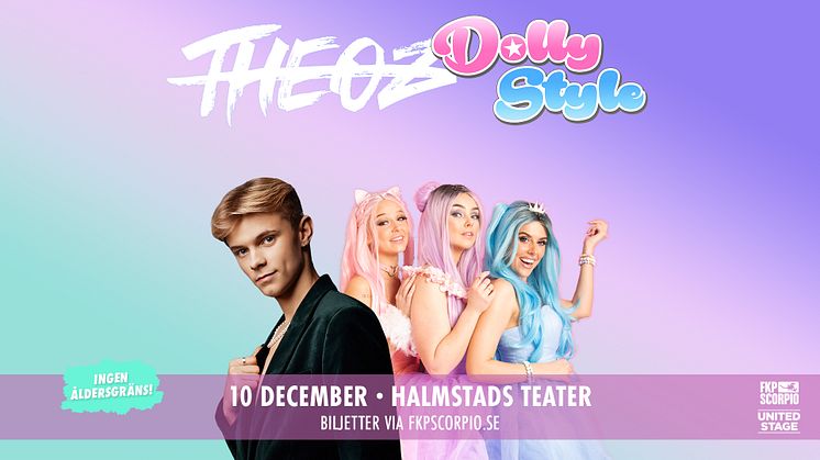 Theoz & Dolly Style kommer till Halmstad – 10 december spelar de på Halmstads Teater!