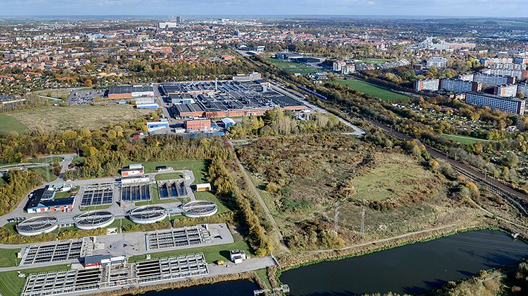 Källby och Klostergården från söder
