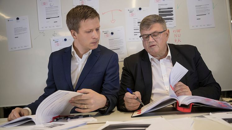 Mikael Holmström och Kristoffer Örstadius, nominerade till Stora Journalistpriset 2017 