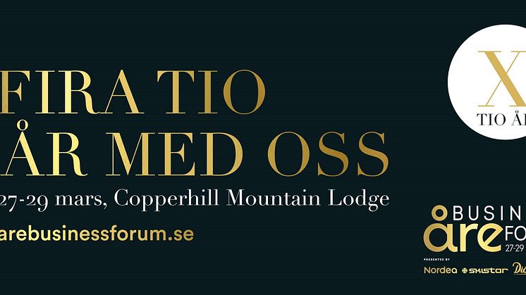 Välkommen till Åre Business Forum 27-29 mars 2019