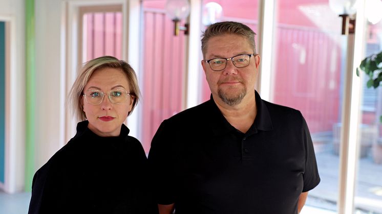 Paula Johagen, verksamhetschef för akutmottagningen vid Norrlands universitetssjukhus och Karl-Gustav Forsberg, verksamhetschef för primärvårdsområde öst i Umeå.