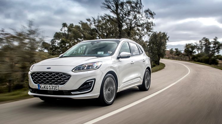 Ford Kuga ladbar hybrid Vignale 2020