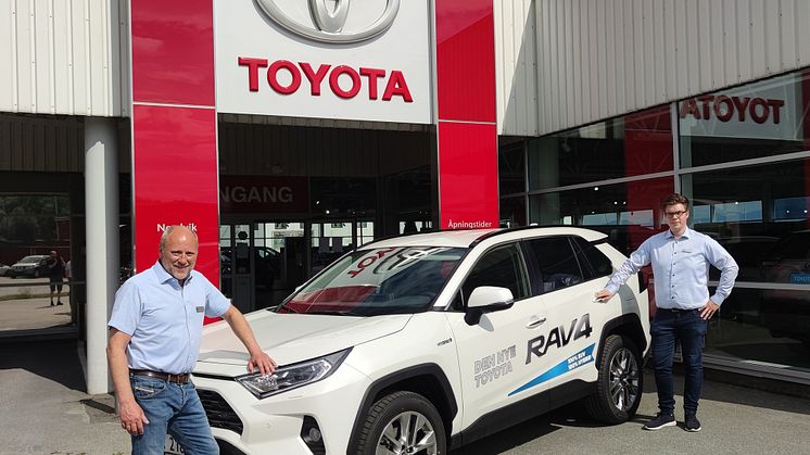 Toyota er Harstads mest populære bilmerke i første halvår