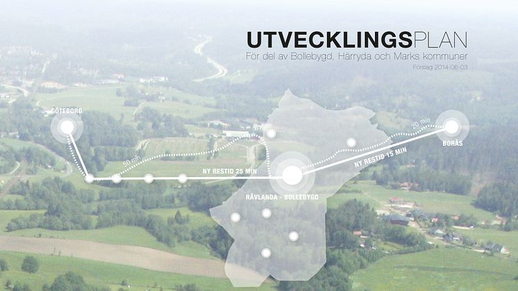 Unik satsning på nytt stationssamhälle vid stambanan