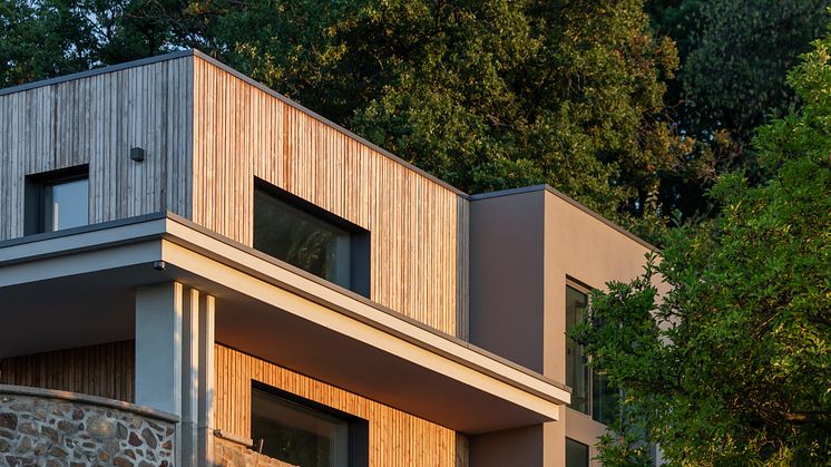 Charakterstark & langlebig: Fassade aus Kebony Character
