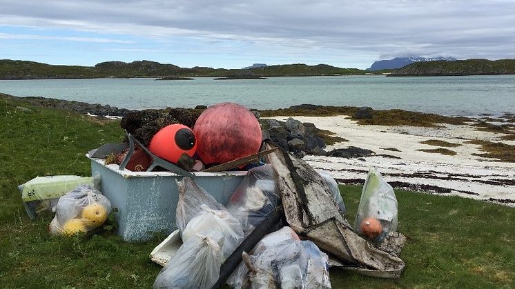 Plast i strandsonen