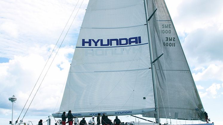 Sveriges största segelbåt - Hyundai