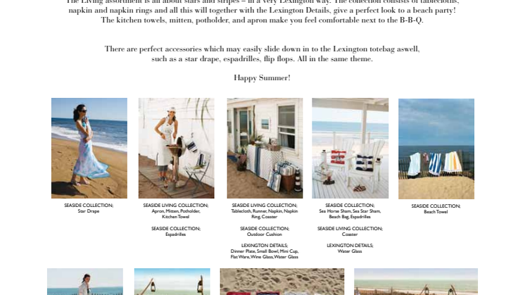 Lexington Home - Summer 2011 Collection