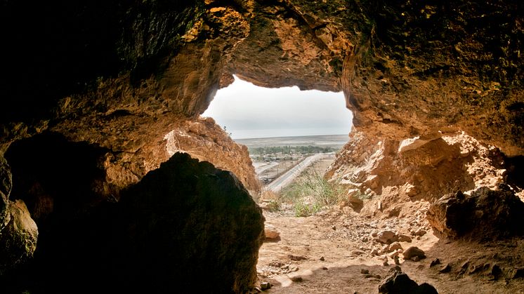 Grotta vid Qumran