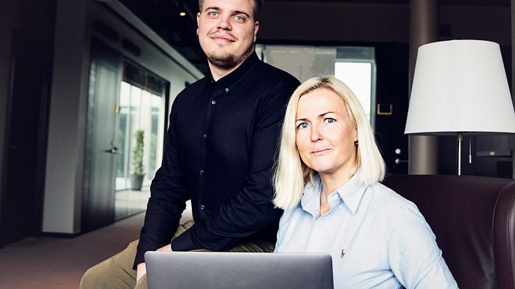 Analysverktyget Konfidens har utvecklats av affärsjuristen Lotta Bus och systemutvecklaren Simon Wikstrand.