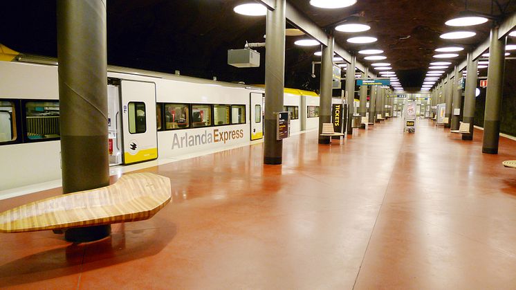 Tyréns skapar Stockholmsupplevelser för resenärerna på Arlanda Express