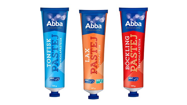 Abba pastejer i ny snygg design från hösten 2018