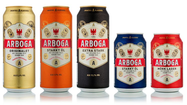 Arboga Bryggeri får ny design