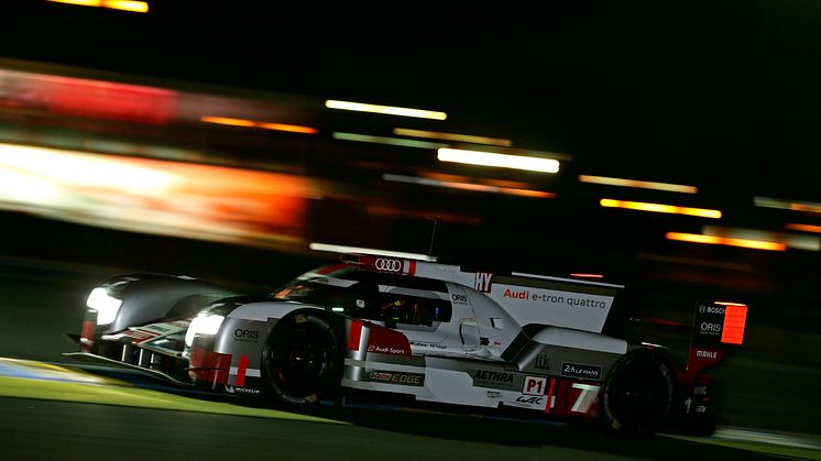 Audi R18 e-tron quattro #7 natkørsel