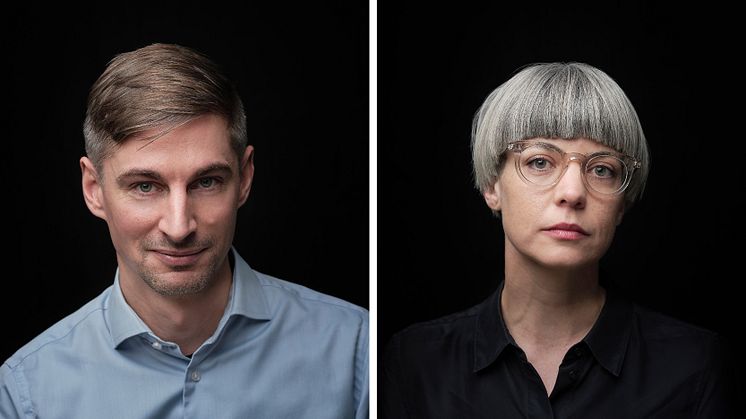 Anders Eriksson Modin blir hållbarhetschef på FOJAB och Petra Jenning tar över som utvecklingschef. Foto: Andrea Papini 