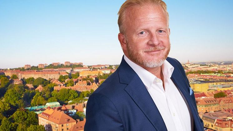 Joachim Hult, fastighetsdirektör, Svenska Mässan. 