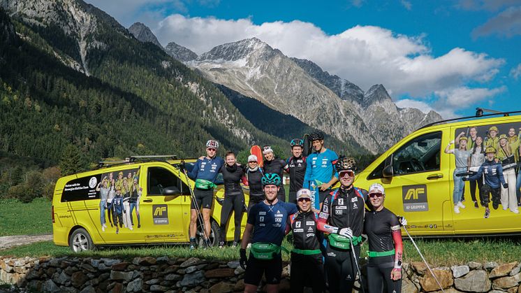 ​AF Gruppen forlenger og utvider samarbeidet med skiskytterne