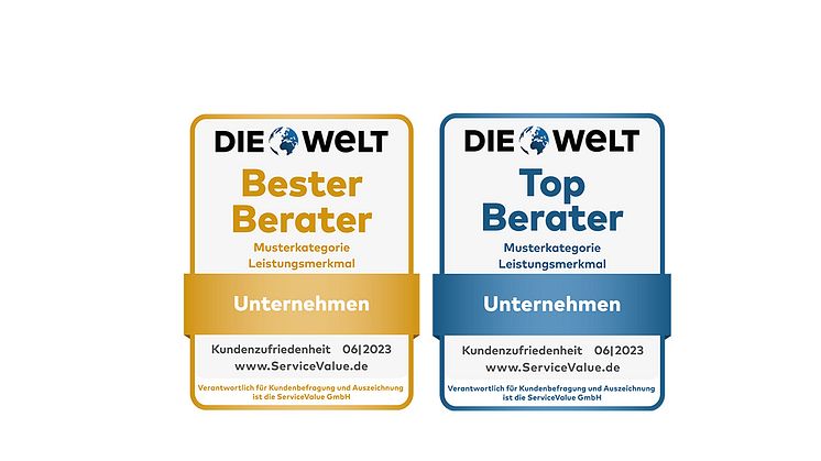 Auszeichnungen für Deutschlands beste Berater