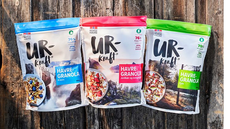Havregranola samlebilde 