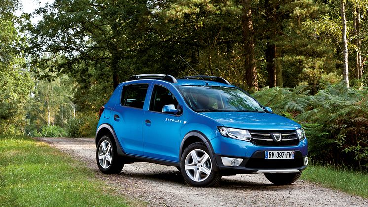 Dacia presenterar tre nya modeller på Paris Motorshow: Nya Logan, Nya Sandero och Nya Sandero Stepway