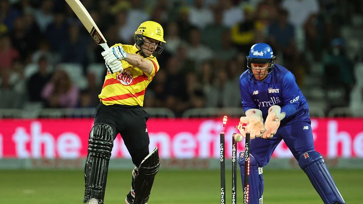 Tom Moores returns to Trent Rockets. Photo: Getty Images