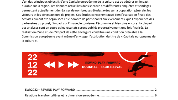 Factsheet Esch2022