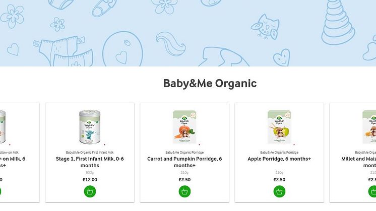 Arla Baby&Me® Organic clicks into the UK 