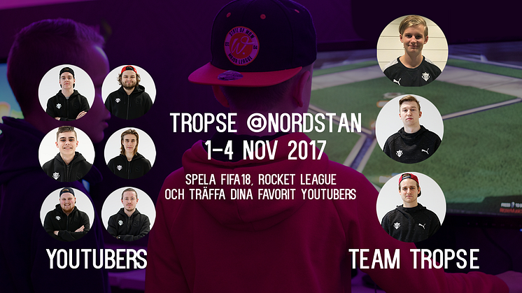  E-sport med TropSe @ Nordstan 1 - 4 November