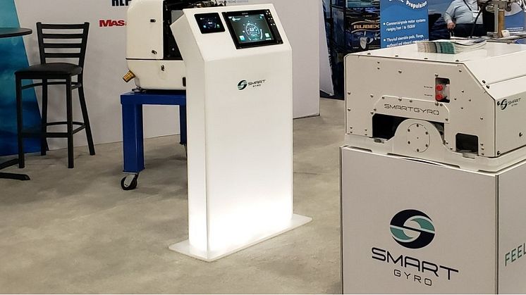 Smartgyro - The Smartgyro SG20 on the YANMAR Booth at Miami (2).jpg
