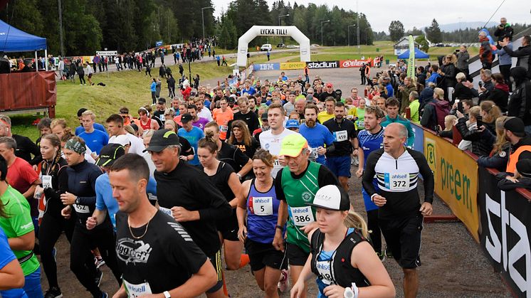 Vasastafettens start i Sälen.