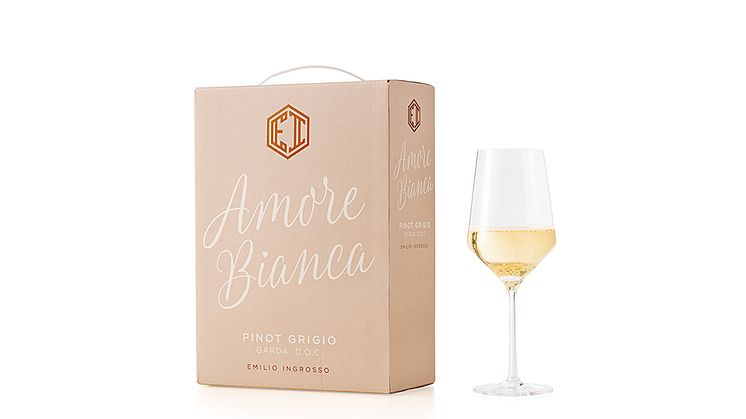 Krögarparet Åsa och Emilio Ingrosso lanserar – Amore Bianca Pinot Grigio