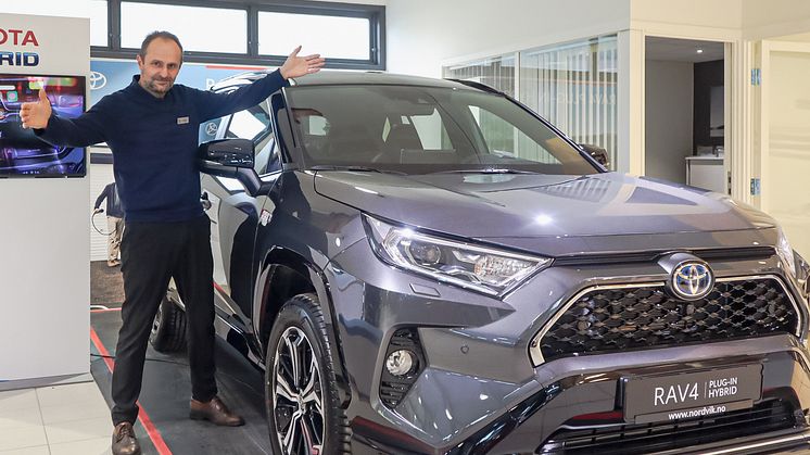 Helt nye RAV4 Plug-in Hybrid 