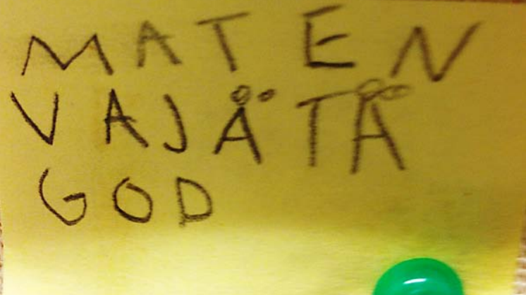 Självklart att vi ska servera god, hemlagad mat till våra växande barn.