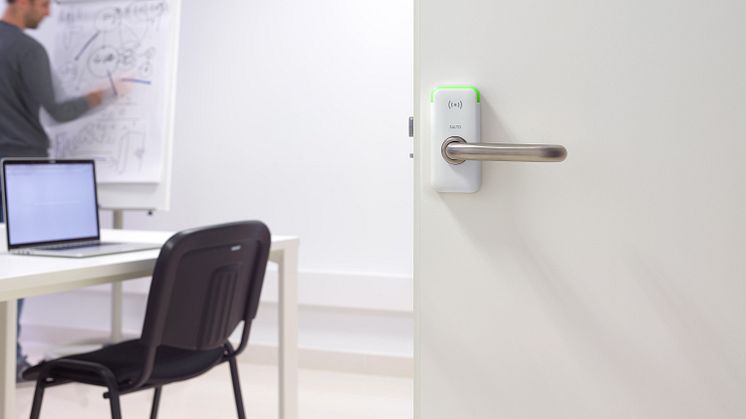 SALTO dörrbladsläsare skapar säkerhet i skolan