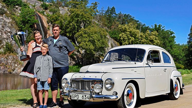 Jens Persson vann Sveriges Snyggaste bil på Nostalgia Festival 2019 Ett utmärkt exempel på hur en vinnare av Årets renovering skulle kunna se ut Foto Göran Ambell.jpg