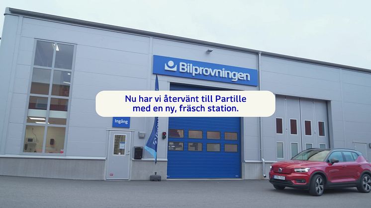 Invigning av Bilprovningen Partille