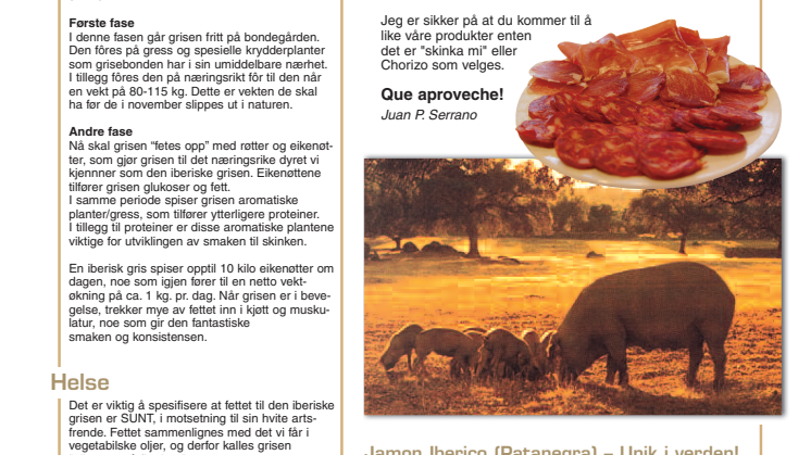 Serrano Produktark